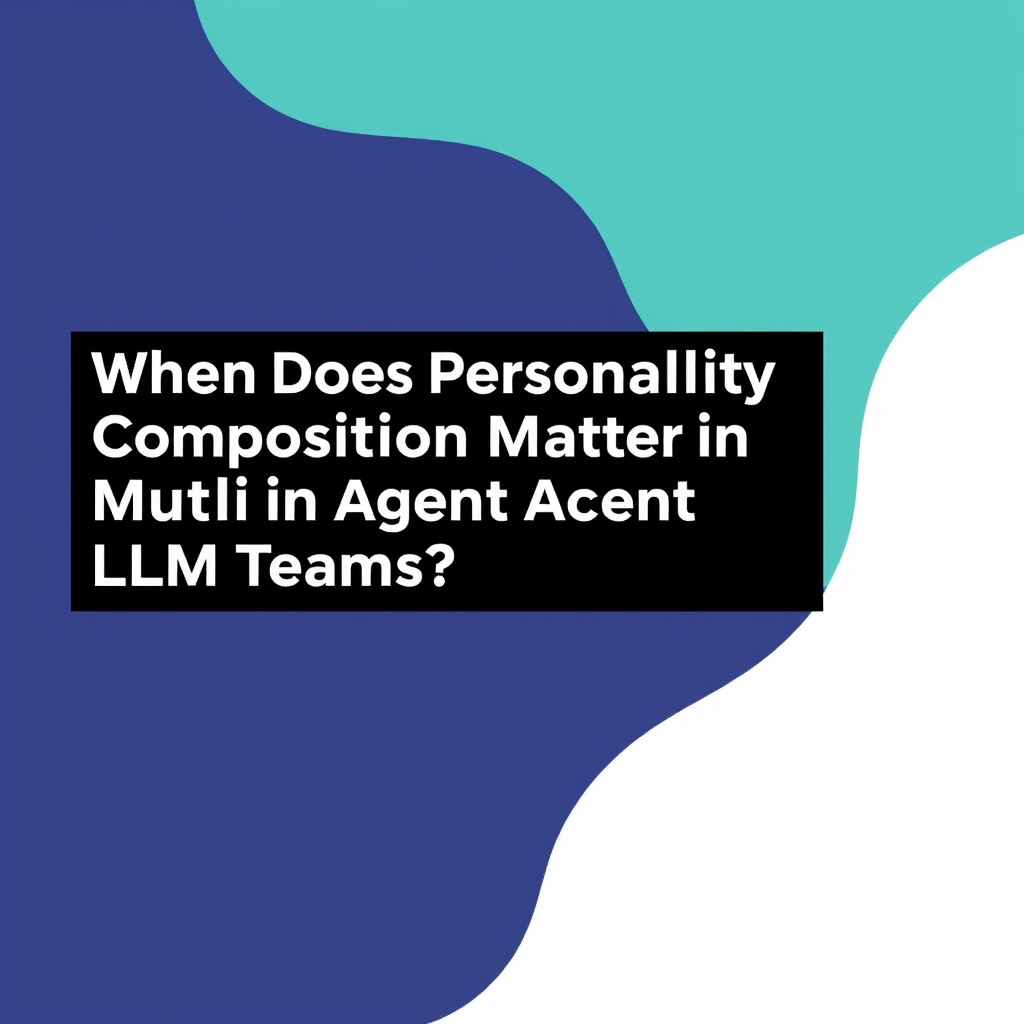 Multi-agent AI systems with personality traits visualized