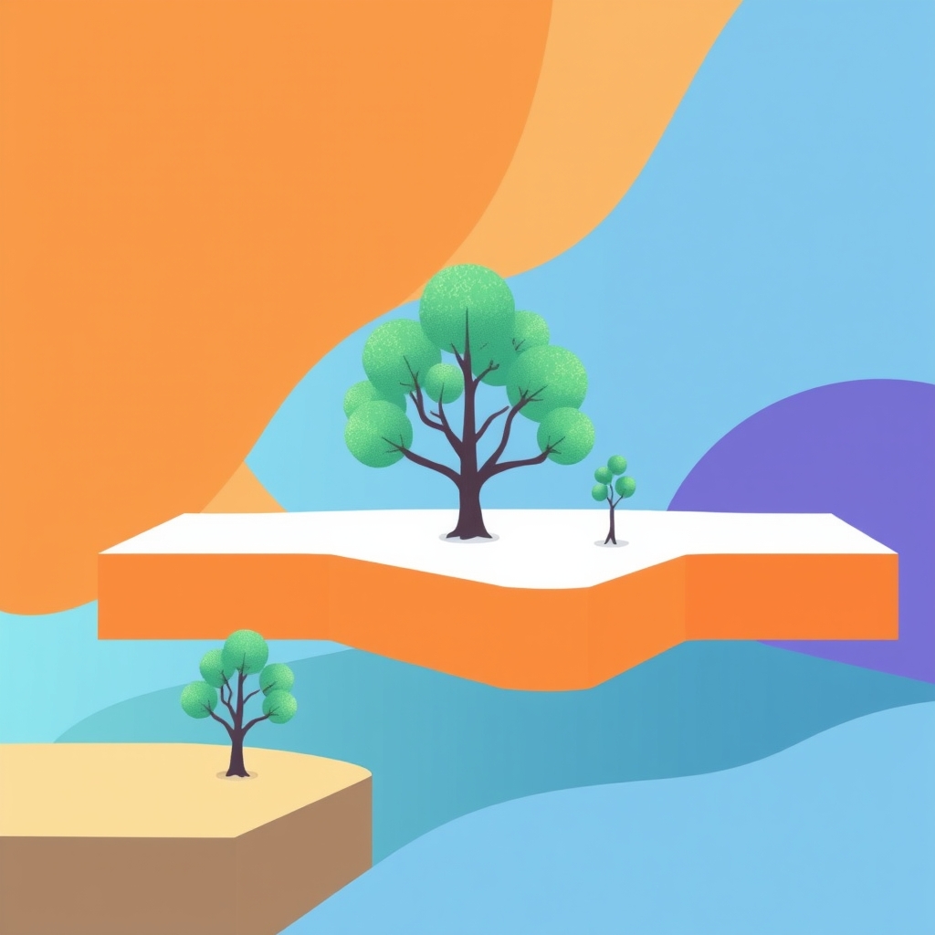 Graph-augmented tree search algorithm visualization diagram