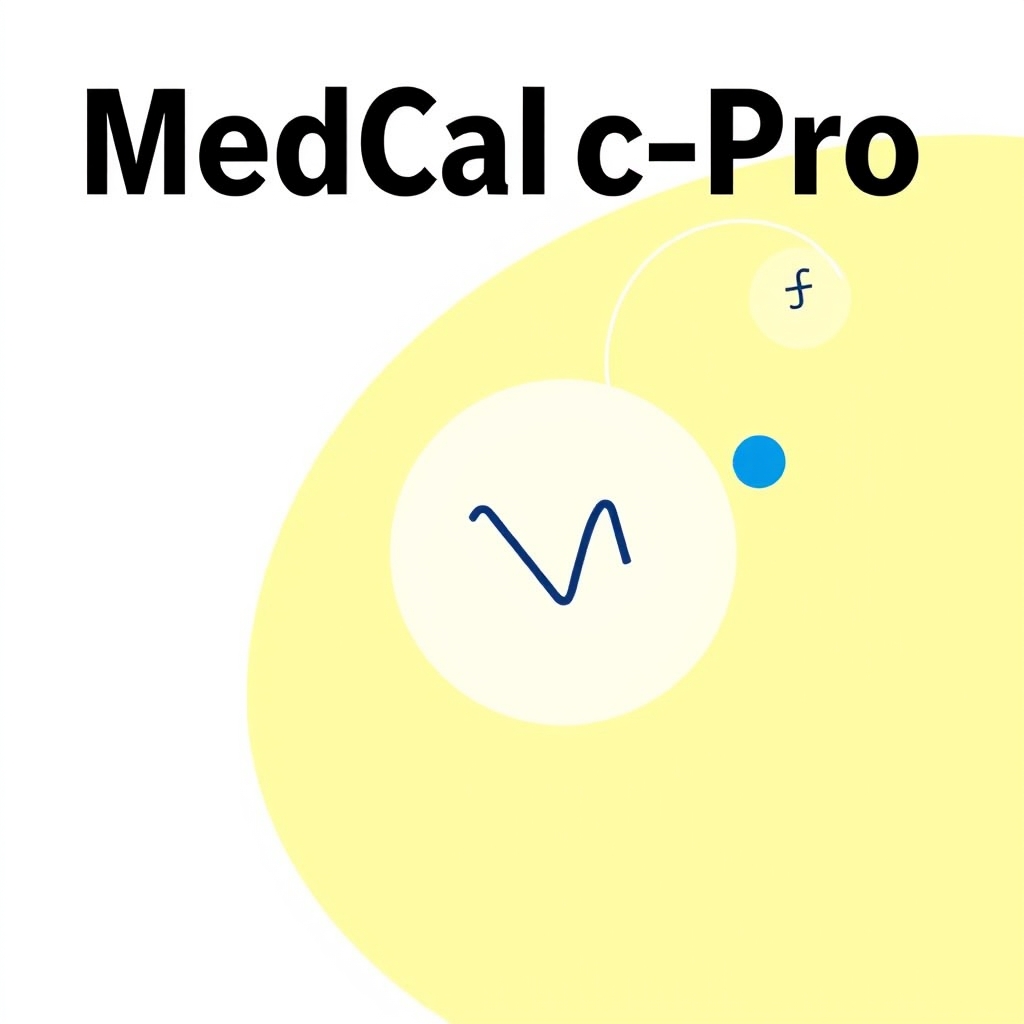 Medical calculator tool interface with patient data
