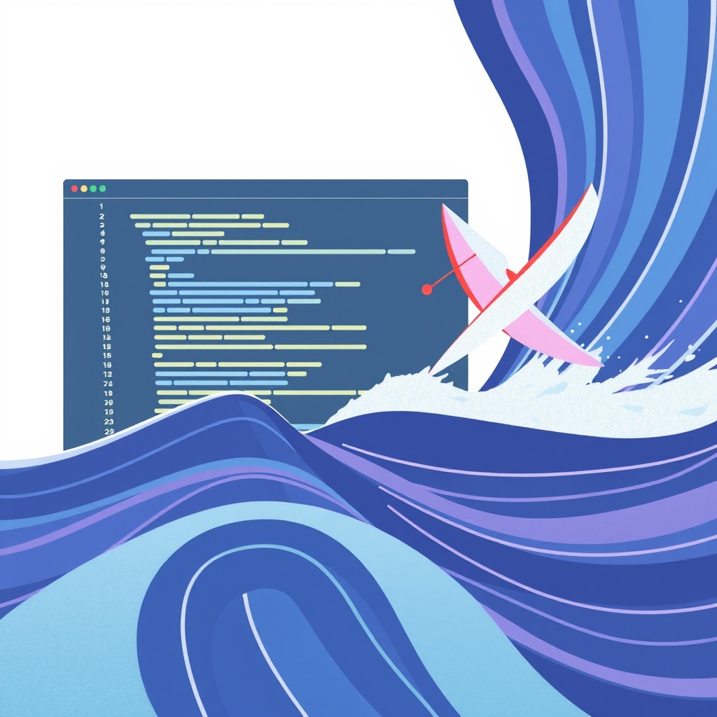 Split screen comparing Cursor and Windsurf code editors